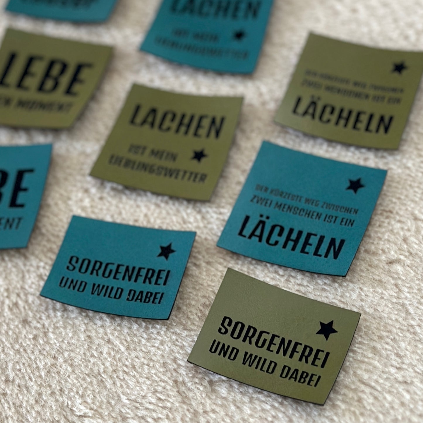 Set "SORGENFREI" 10/25/50 Stk.