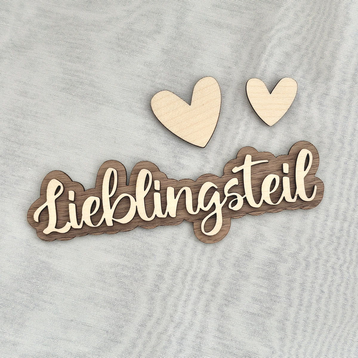 Flatlay Deko Set S "Lieblingsteil"