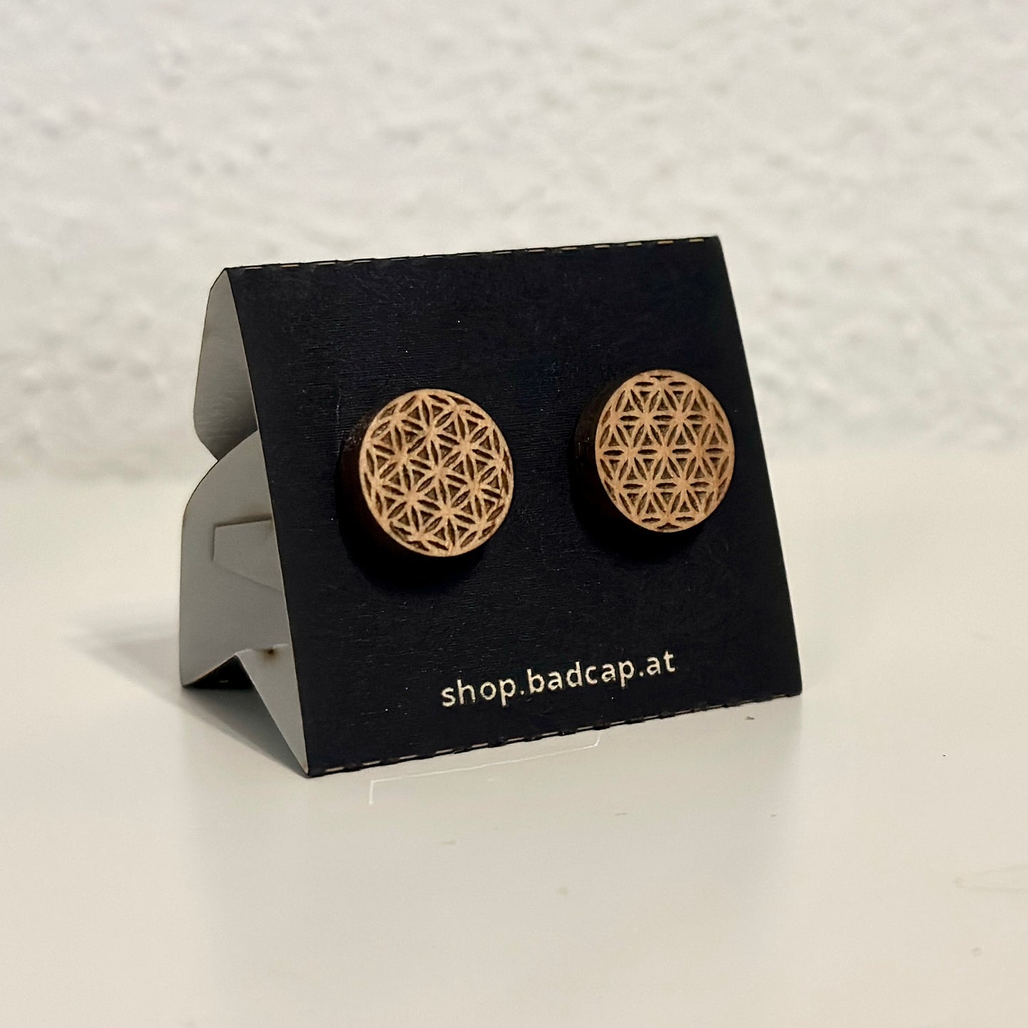 Ohrstecker "Lebensblume" Erle