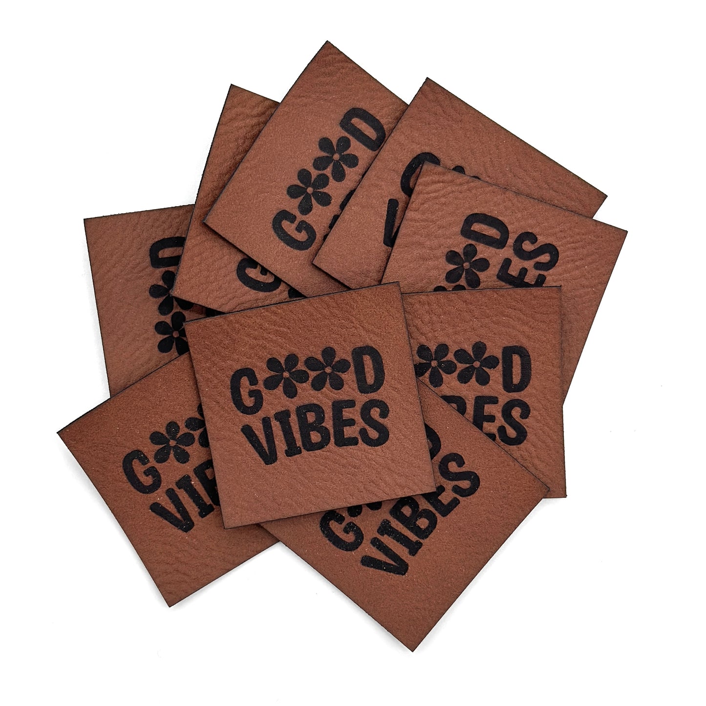 Lagerware 10 Stk. Labels "Good Vibes"