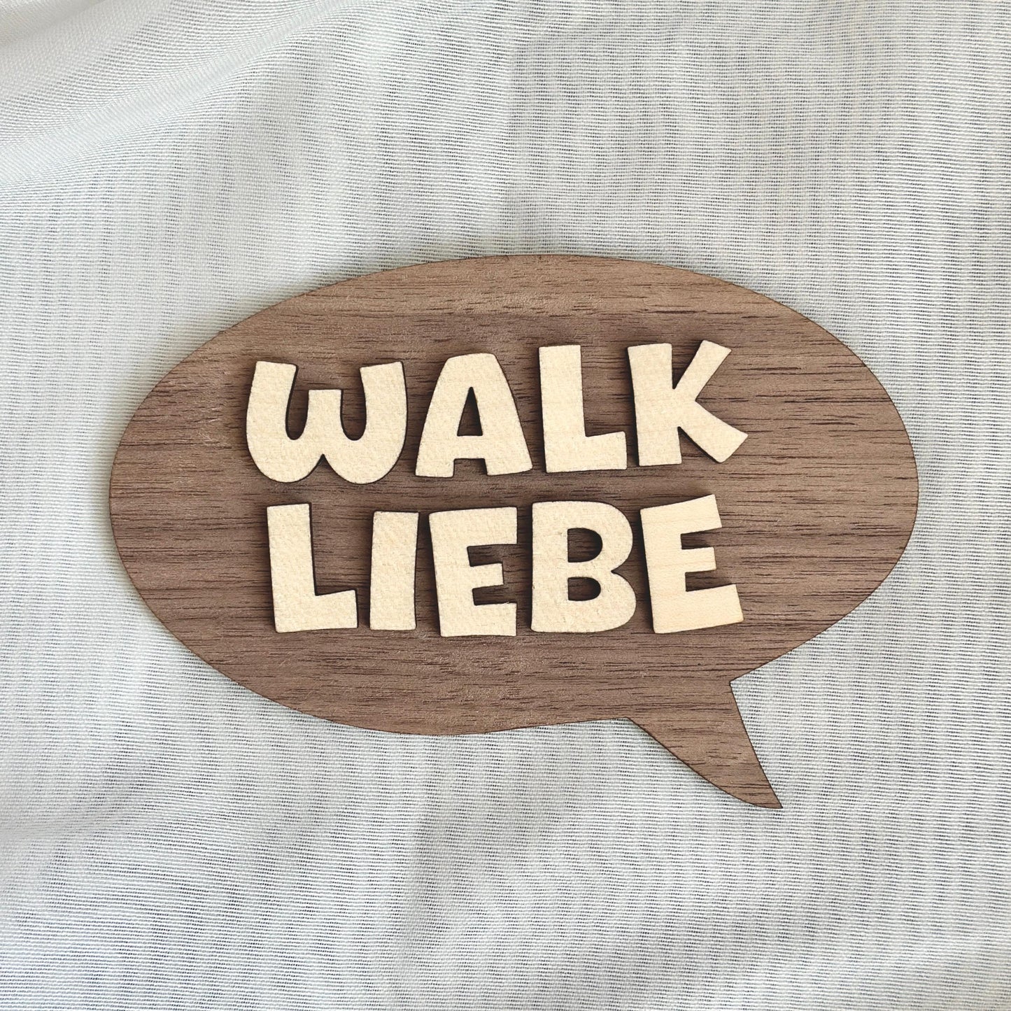 Flatlay Deko Set S "Walk Liebe"