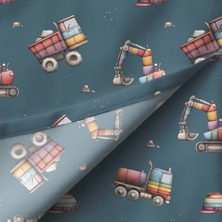 Exklusivdesign "BAUSTELLE" petrol