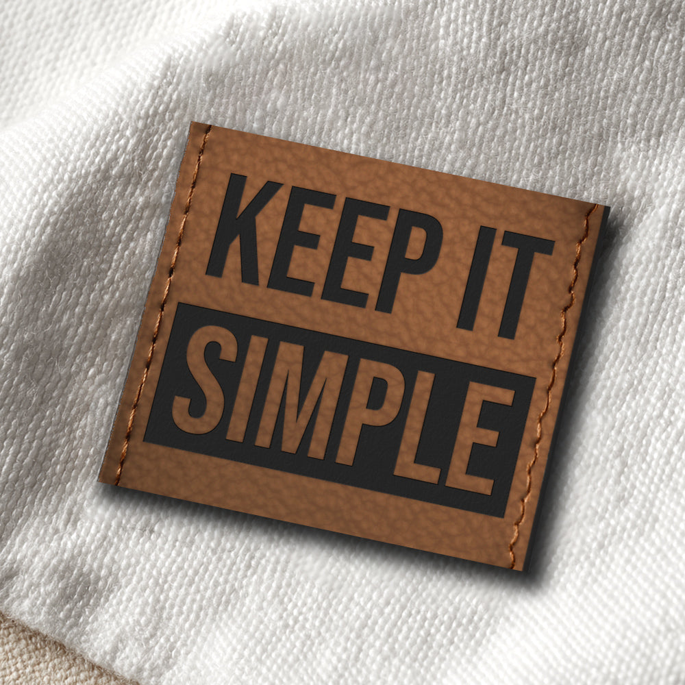 keep it simple