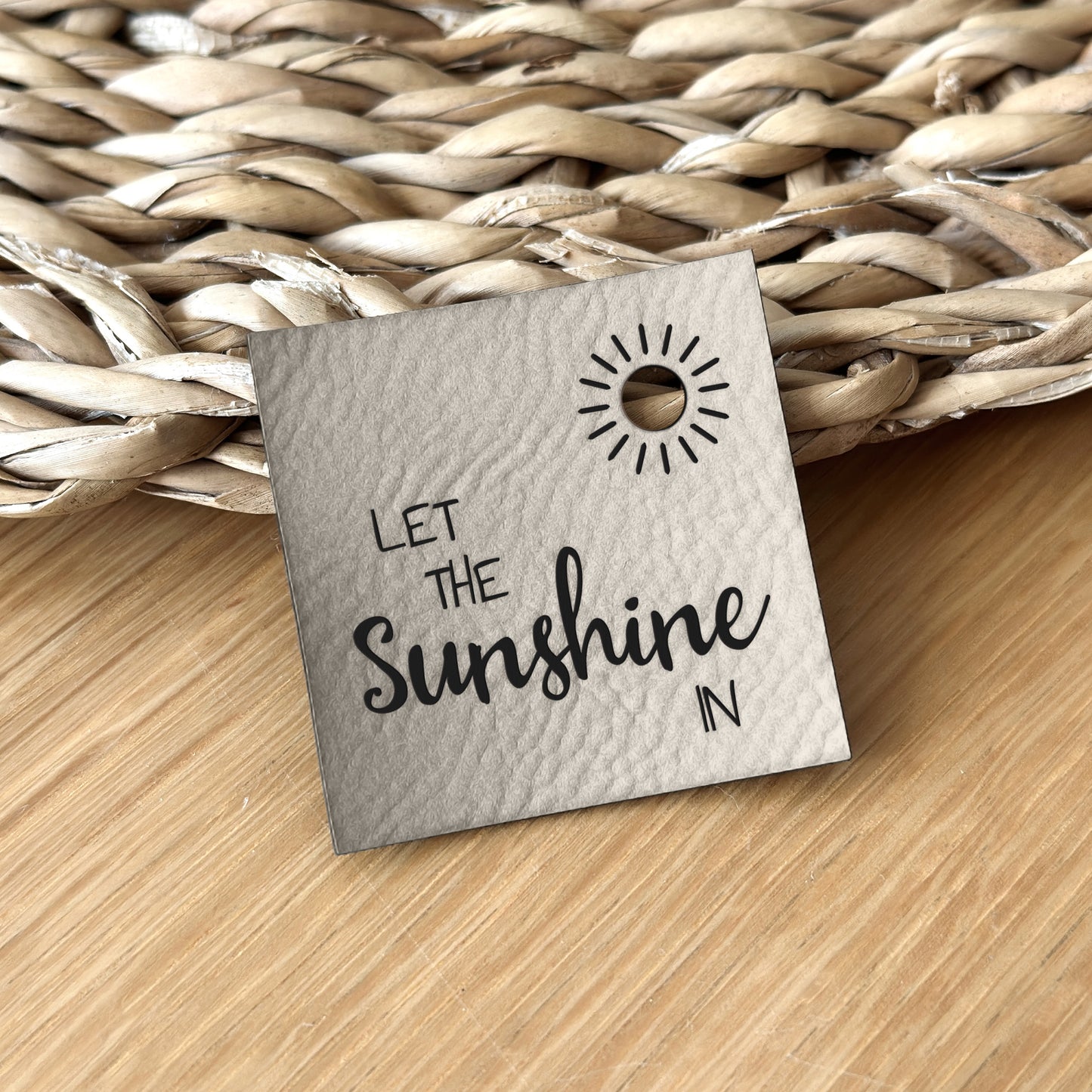 Let the sunshine in