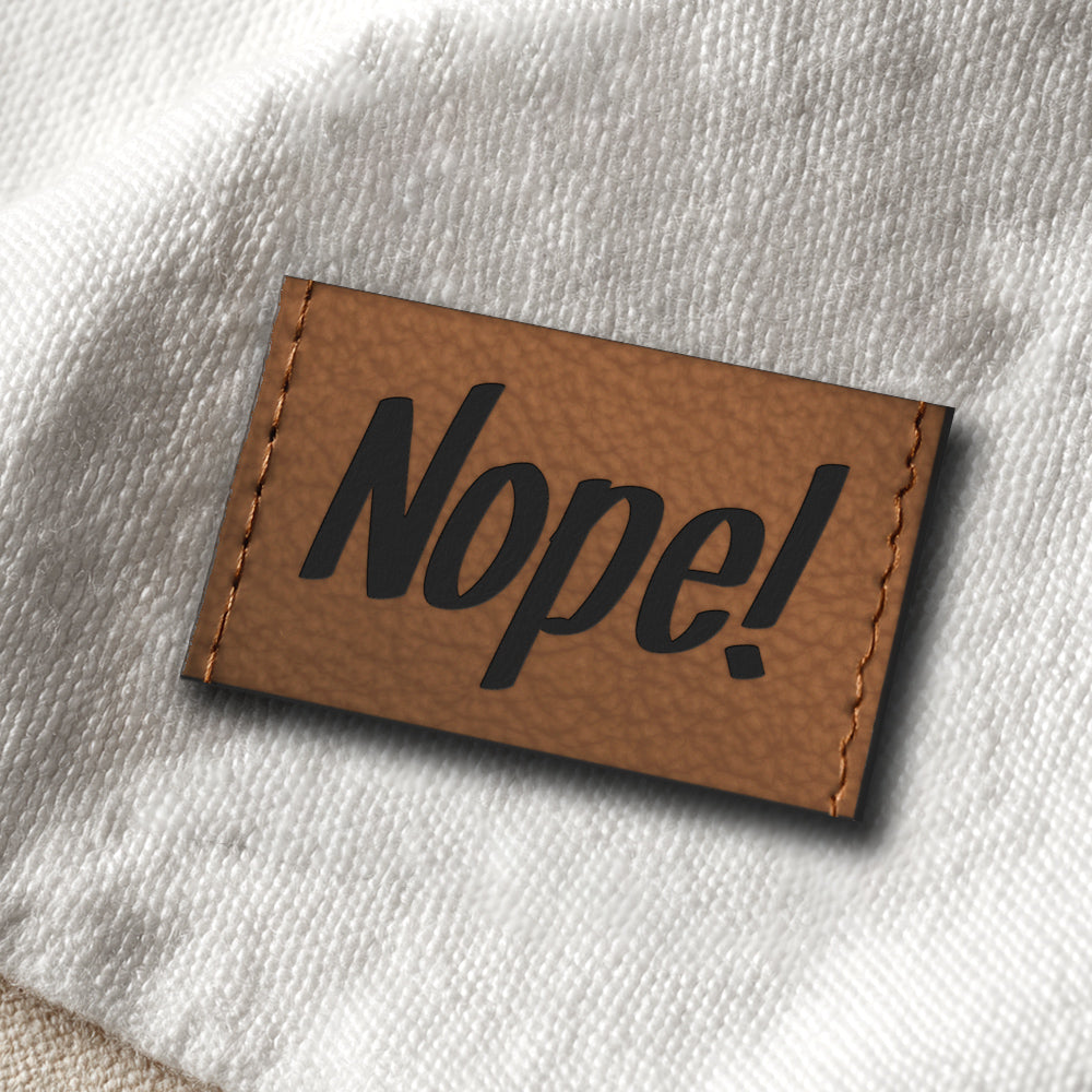 Nope!