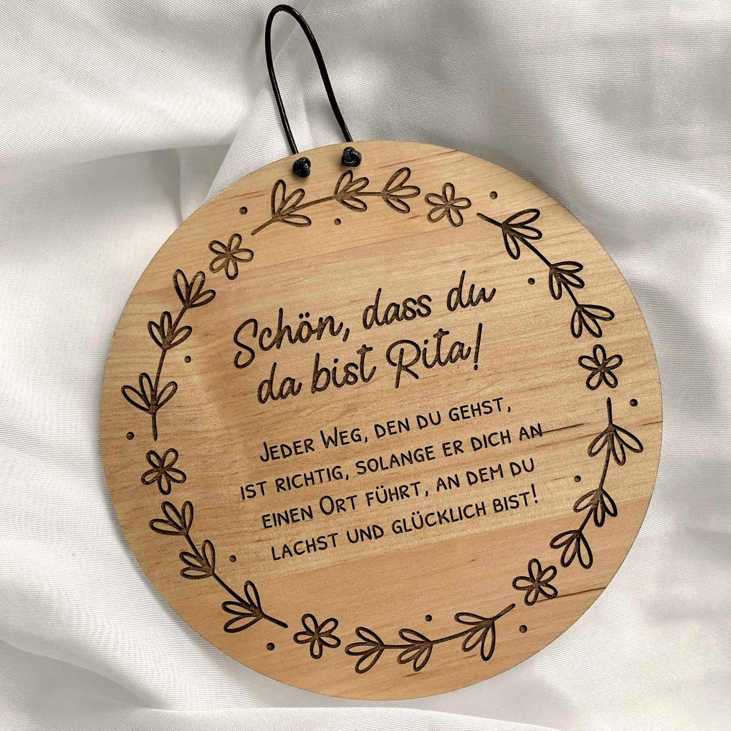 Geburts-Schild "Schön, dass du da bist"