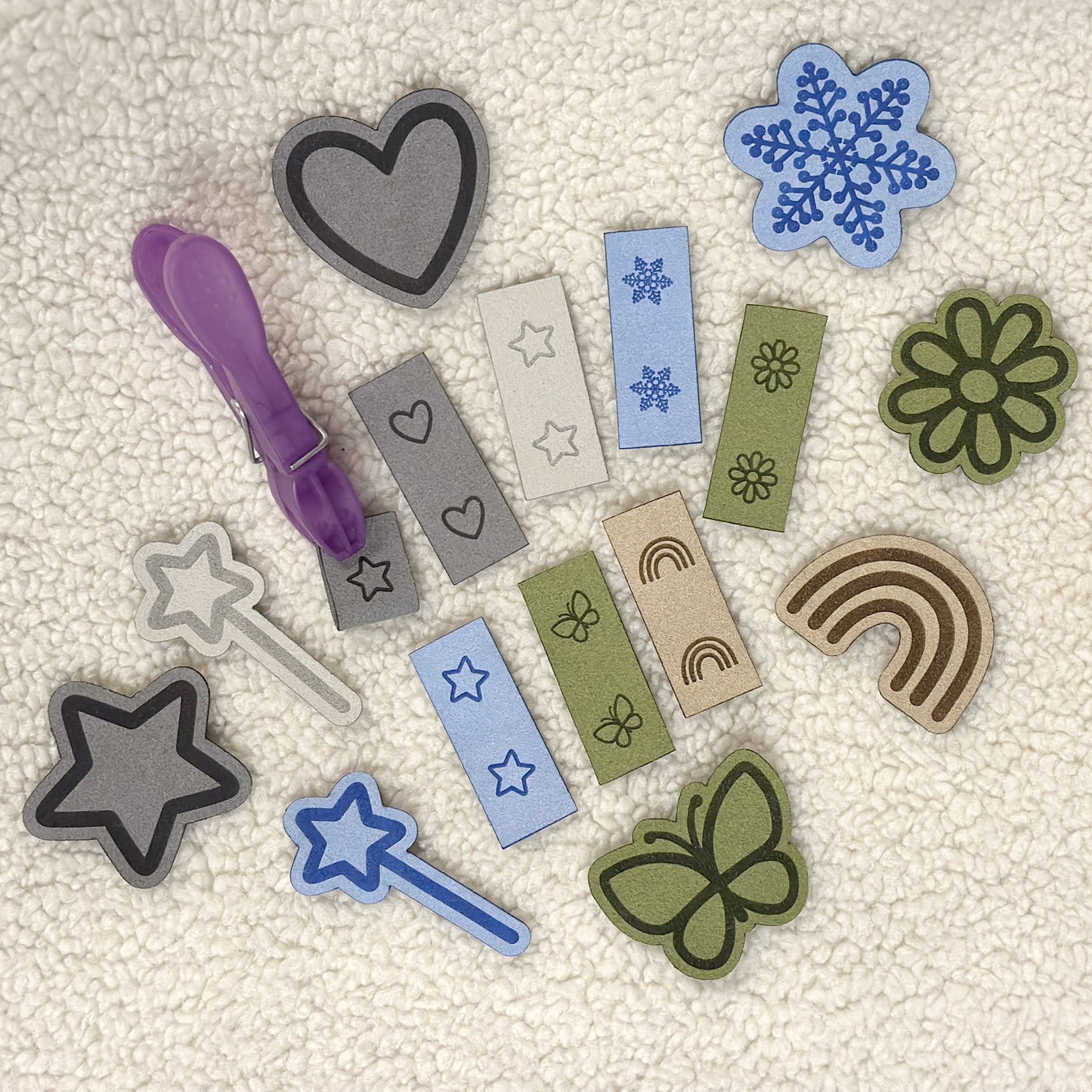 Gravurbeispiel Lederarten