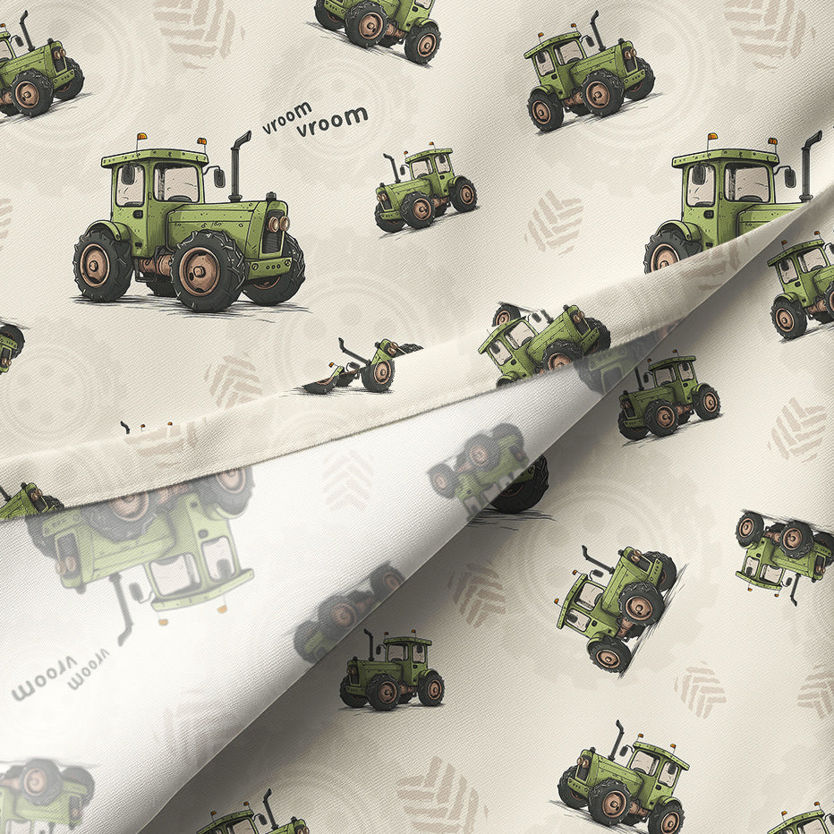 Exklusivdesign "TRAKTOR VROOM VROOM" green