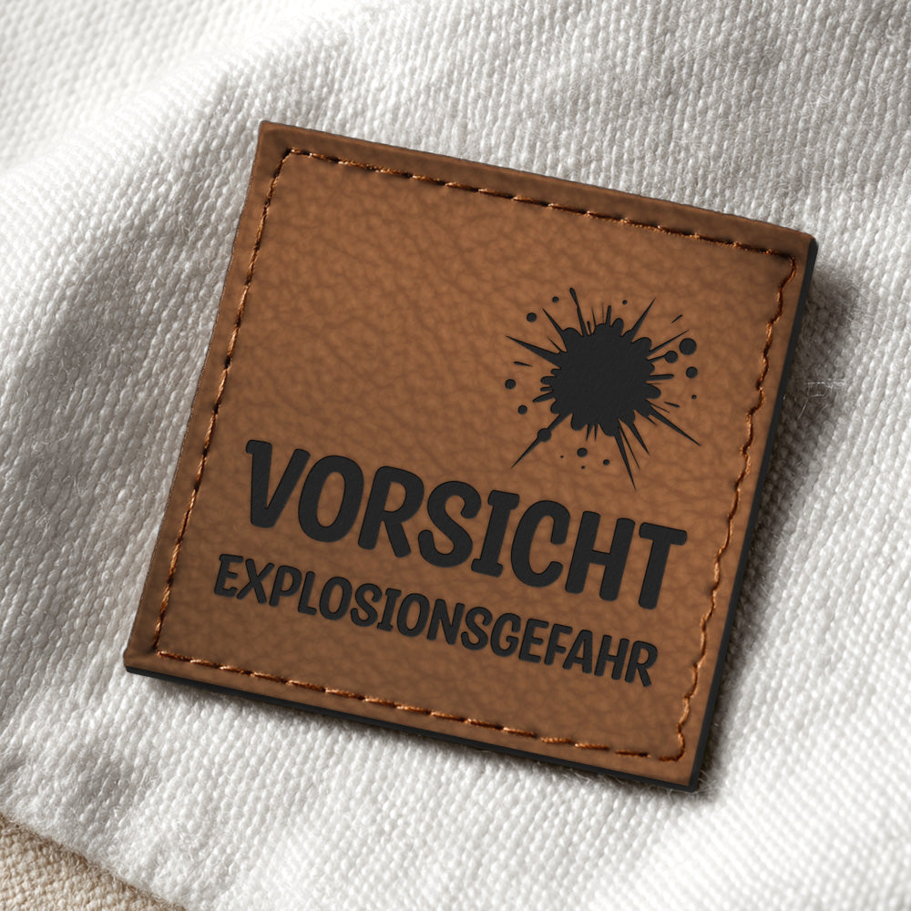 Vorsicht Explosionsgefahr