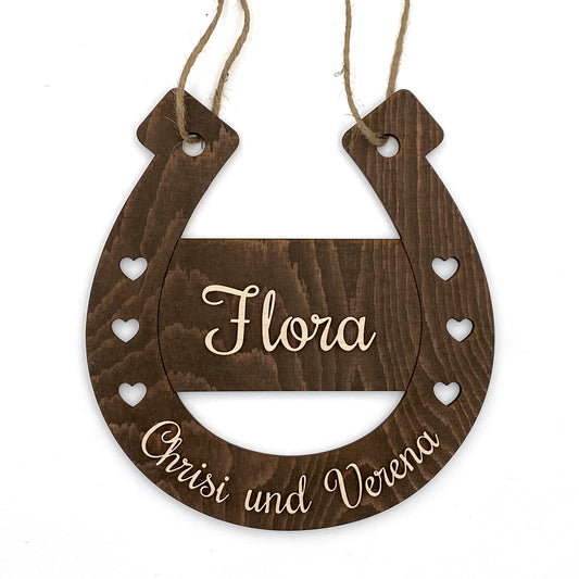 Boxenschild "Hufeisen"