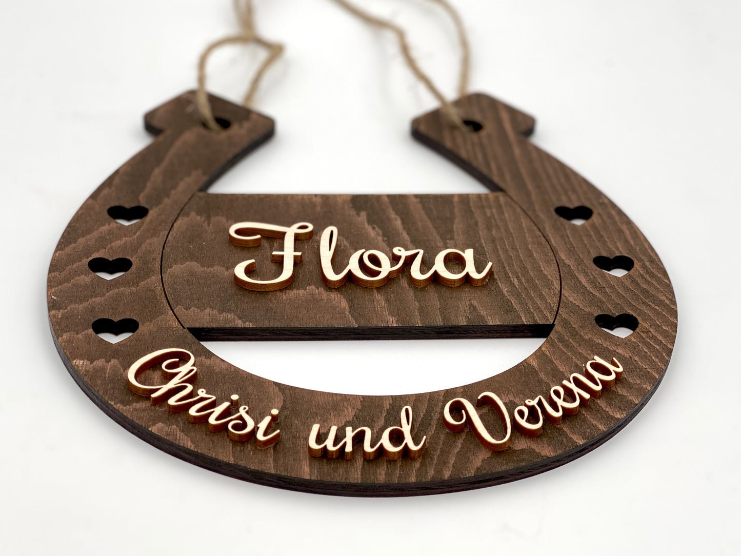 Boxenschild "Hufeisen"