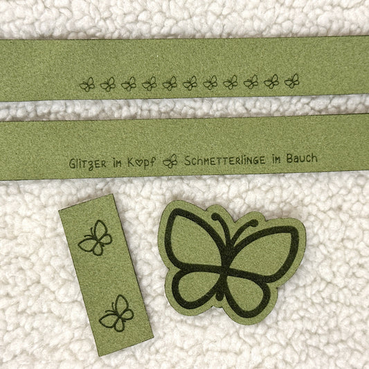 Nackenversäuberung Set "Schmetterling"