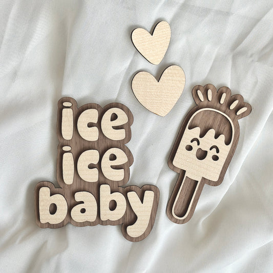 Flatlay Deko Set M "Ice Ice Baby"