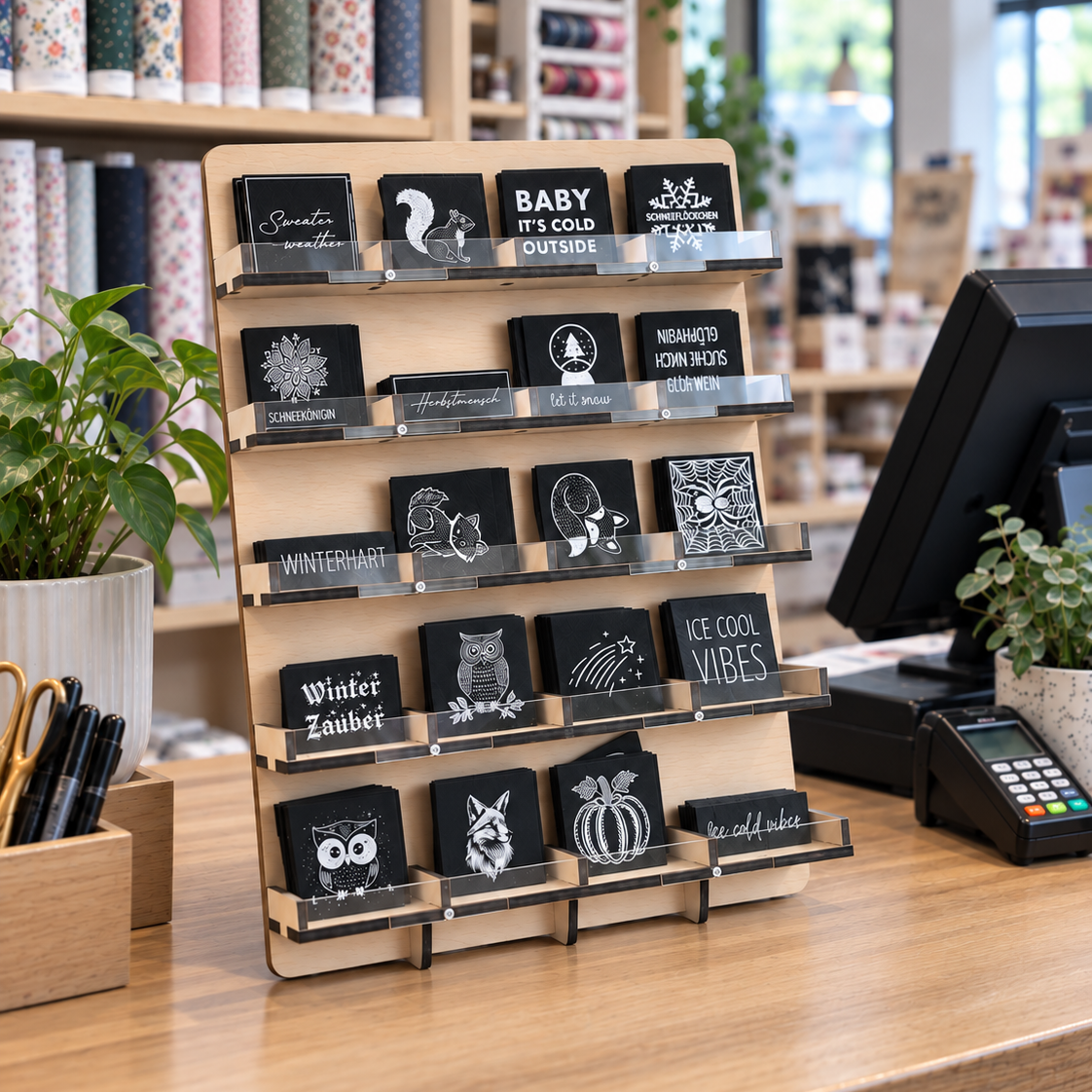 Label Aufsteller inkl. 200 Labels