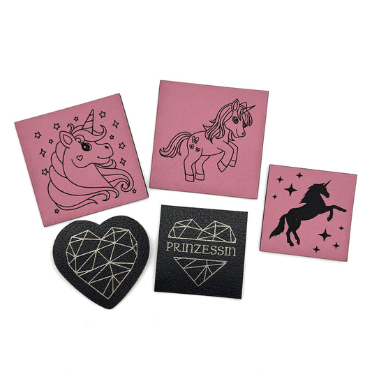 Lagerware 5 Stk. Labels SET "Girls"