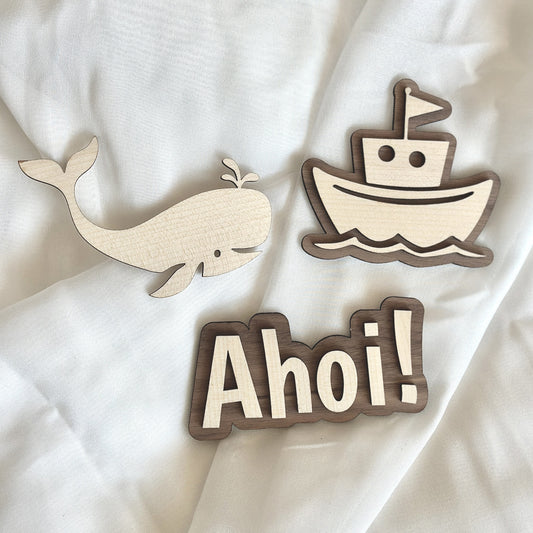 Flatlay Deko Set M "Ahoi"