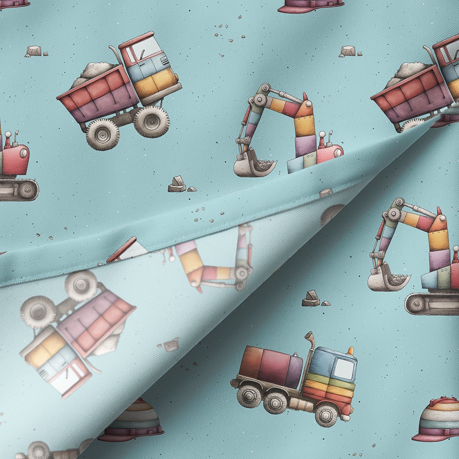 Exklusivdesign "BAUSTELLE" mint