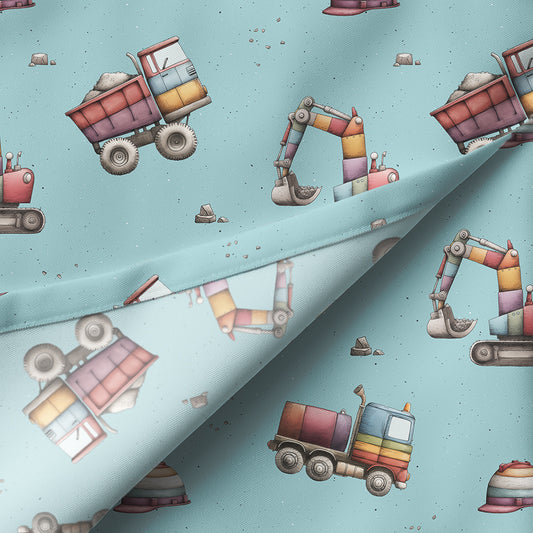 Exklusivdesign "BAUSTELLE" mint