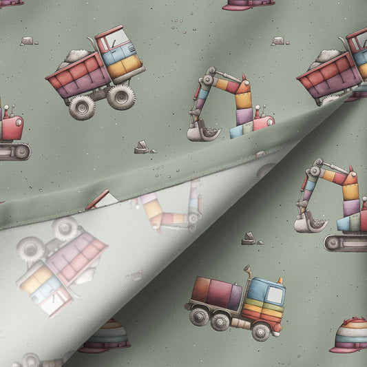 Exklusivdesign "BAUSTELLE" olive