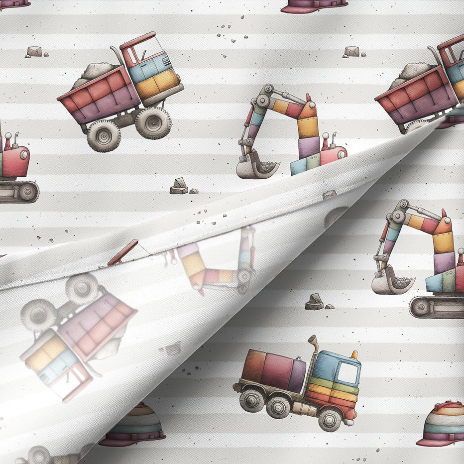 Exklusivdesign "BAUSTELLE" stripes