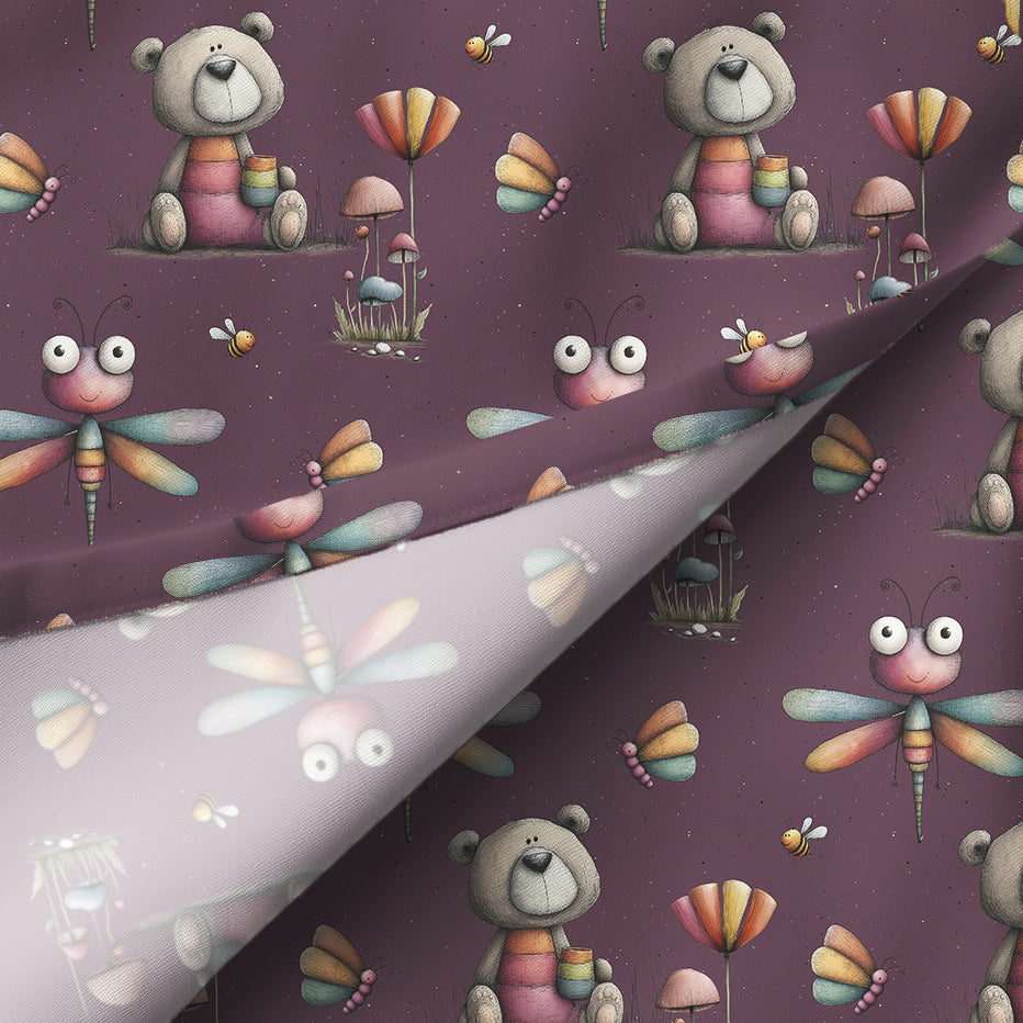 Exklusivdesign "Spring bear and firefly"