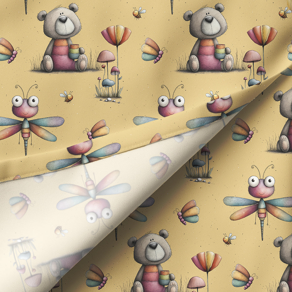 Exklusivdesign "Spring bear and firefly"