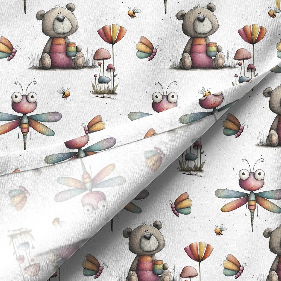 Exklusivdesign "Spring bear and firefly"