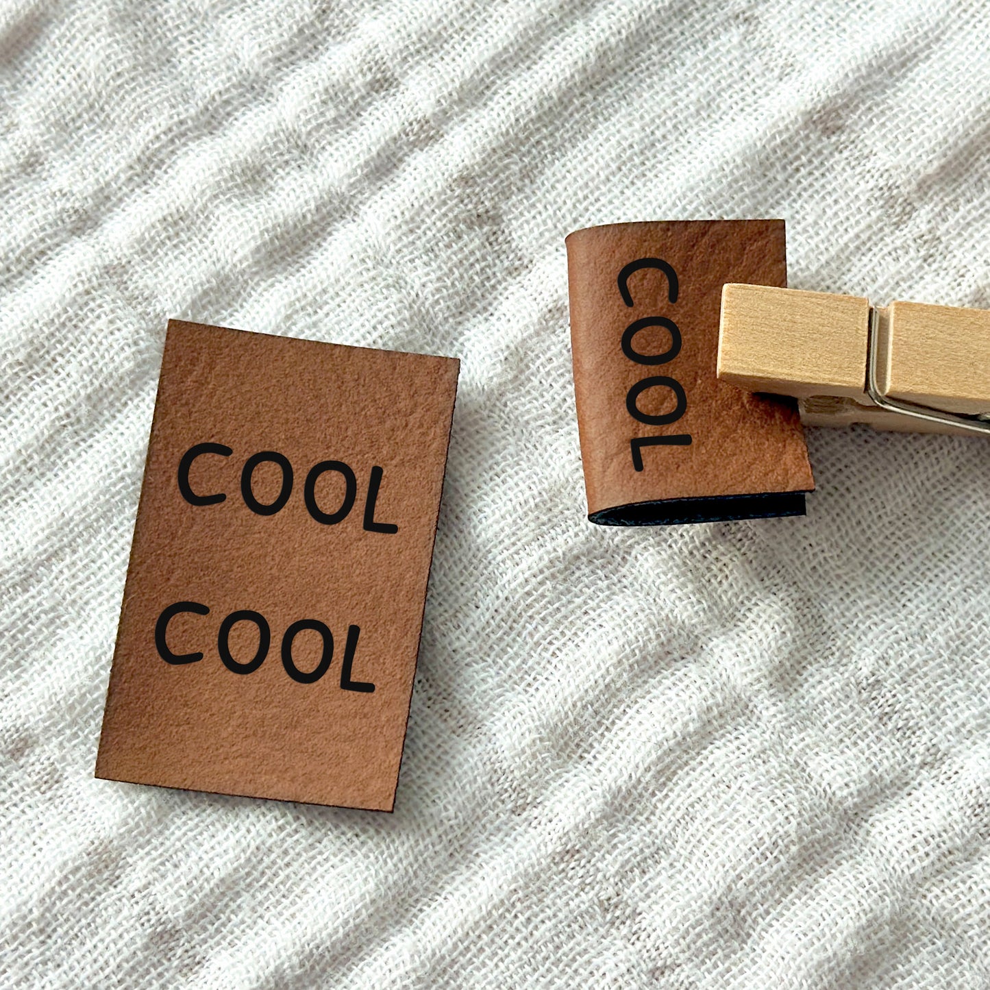 Label zum Einnähen "cool"