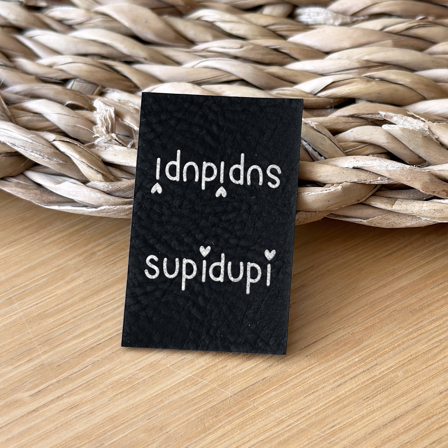 Label zum Einnähen "supidupi"