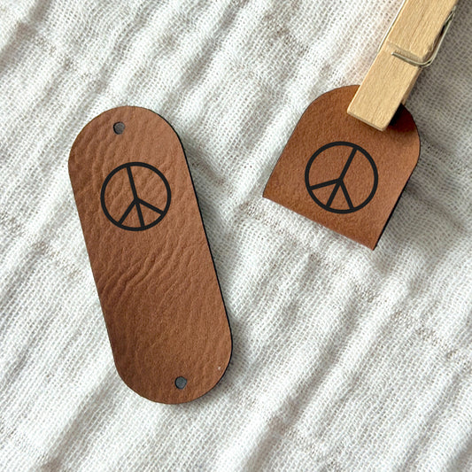 Umschlaglabel "Peace"