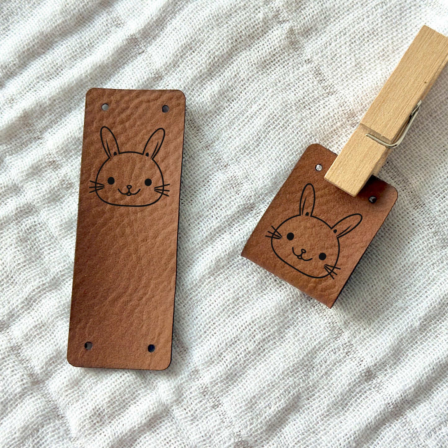 Umschlaglabel "Hase"