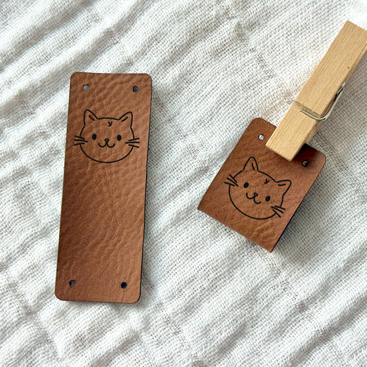 Umschlaglabel "Katze"