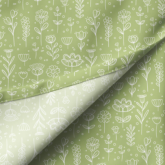 Exklusivdesign "FLORALINE" kiwi