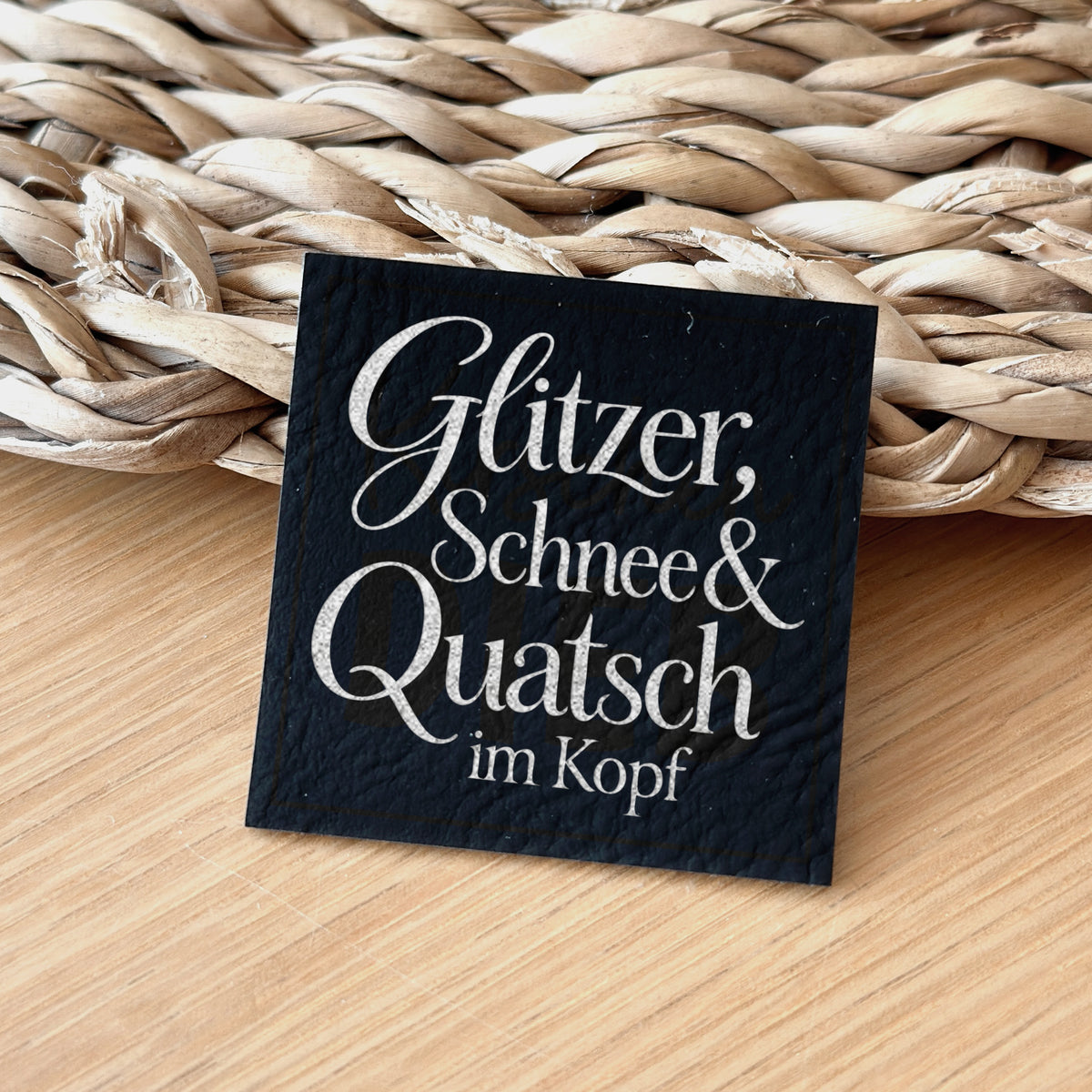 Glitzer, Schnee und Quatsch im Kopf