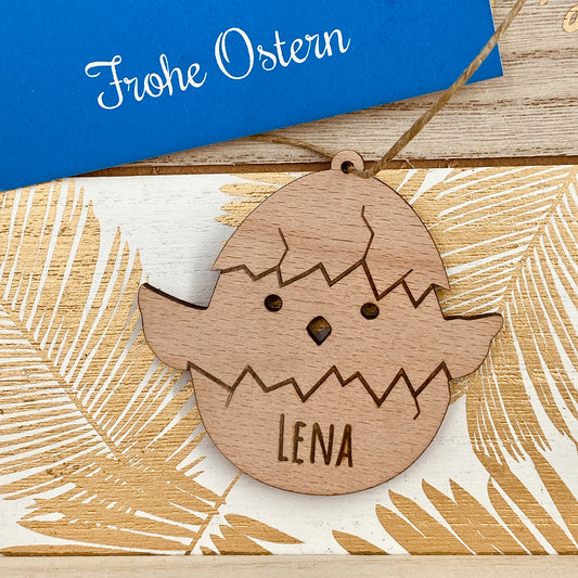 Osterküken personalisiert