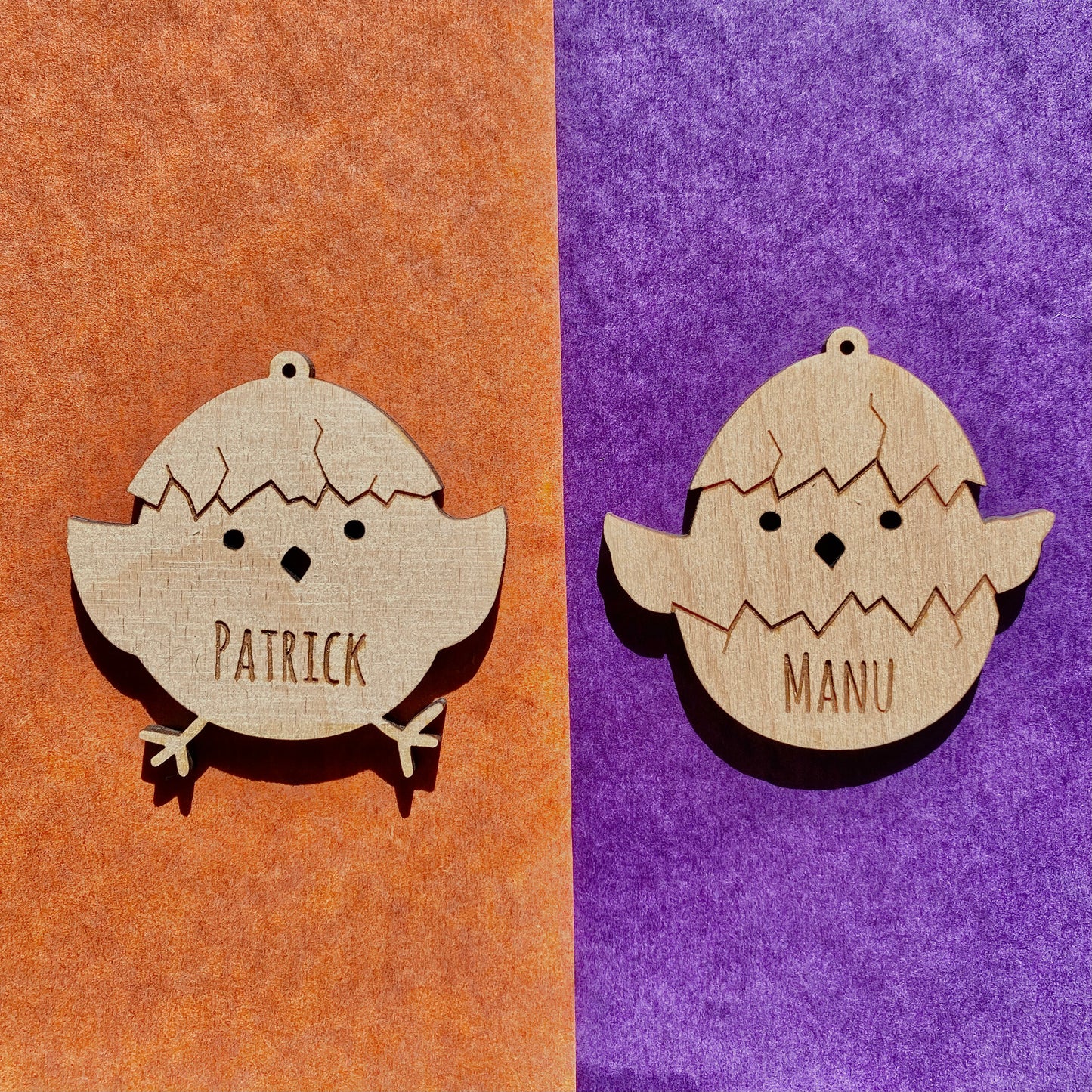 Osterküken personalisiert