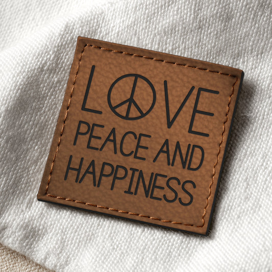 Love, peace and happiness