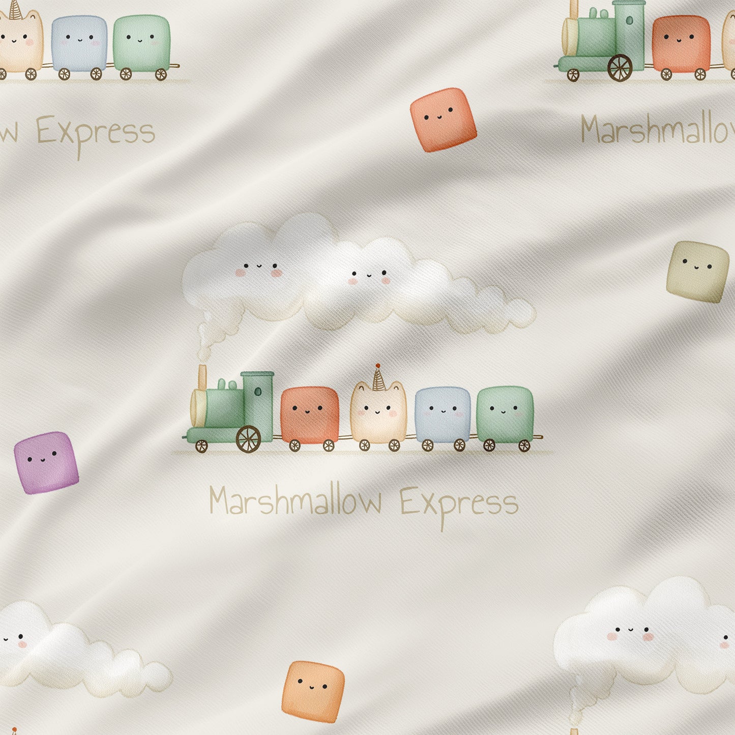 Non-exklusives Design "Marshmallow Express"
