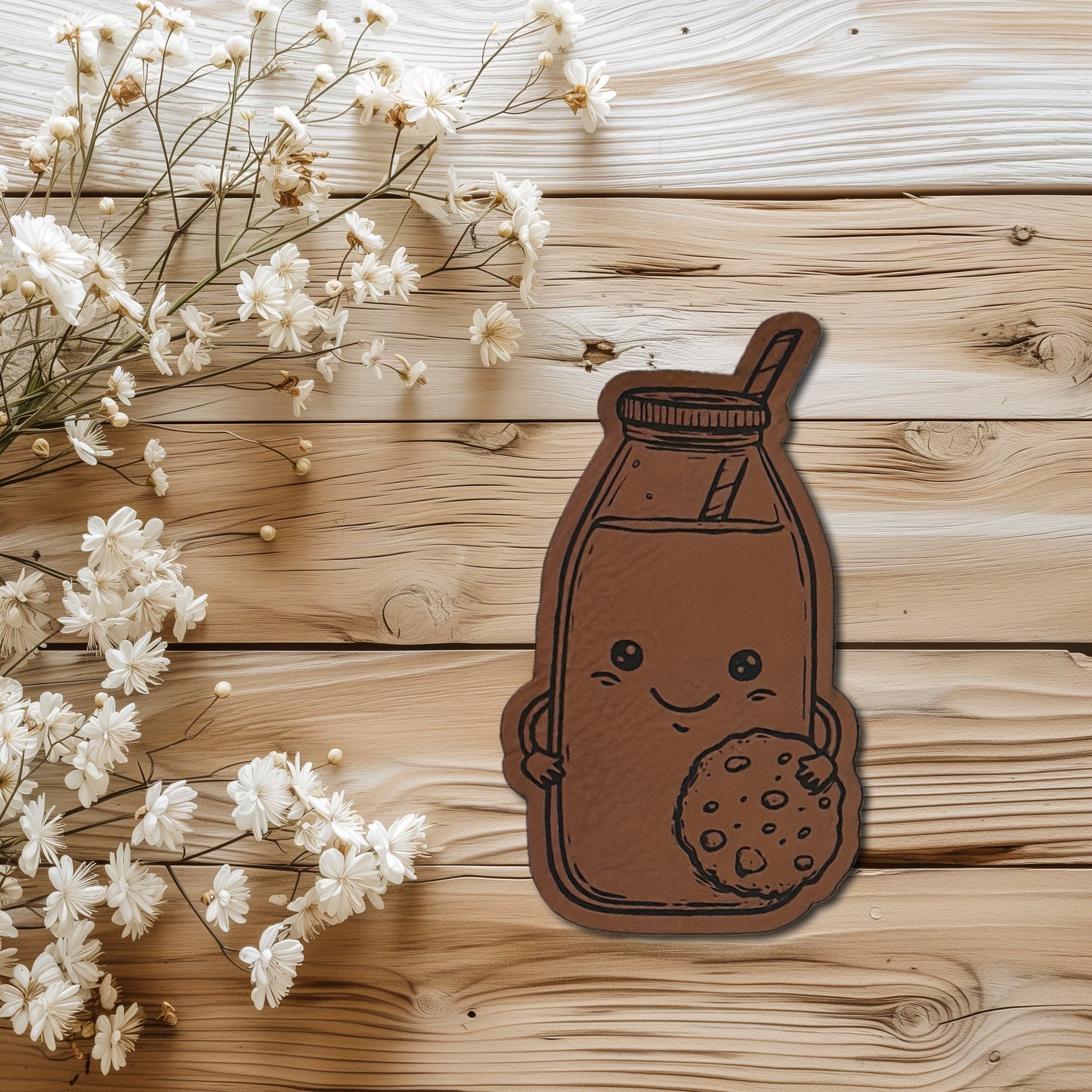 Formlabel "Milk and Cookie" Flasche