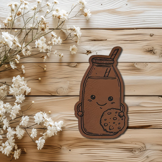 Formlabel "Milk and Cookie" Flasche