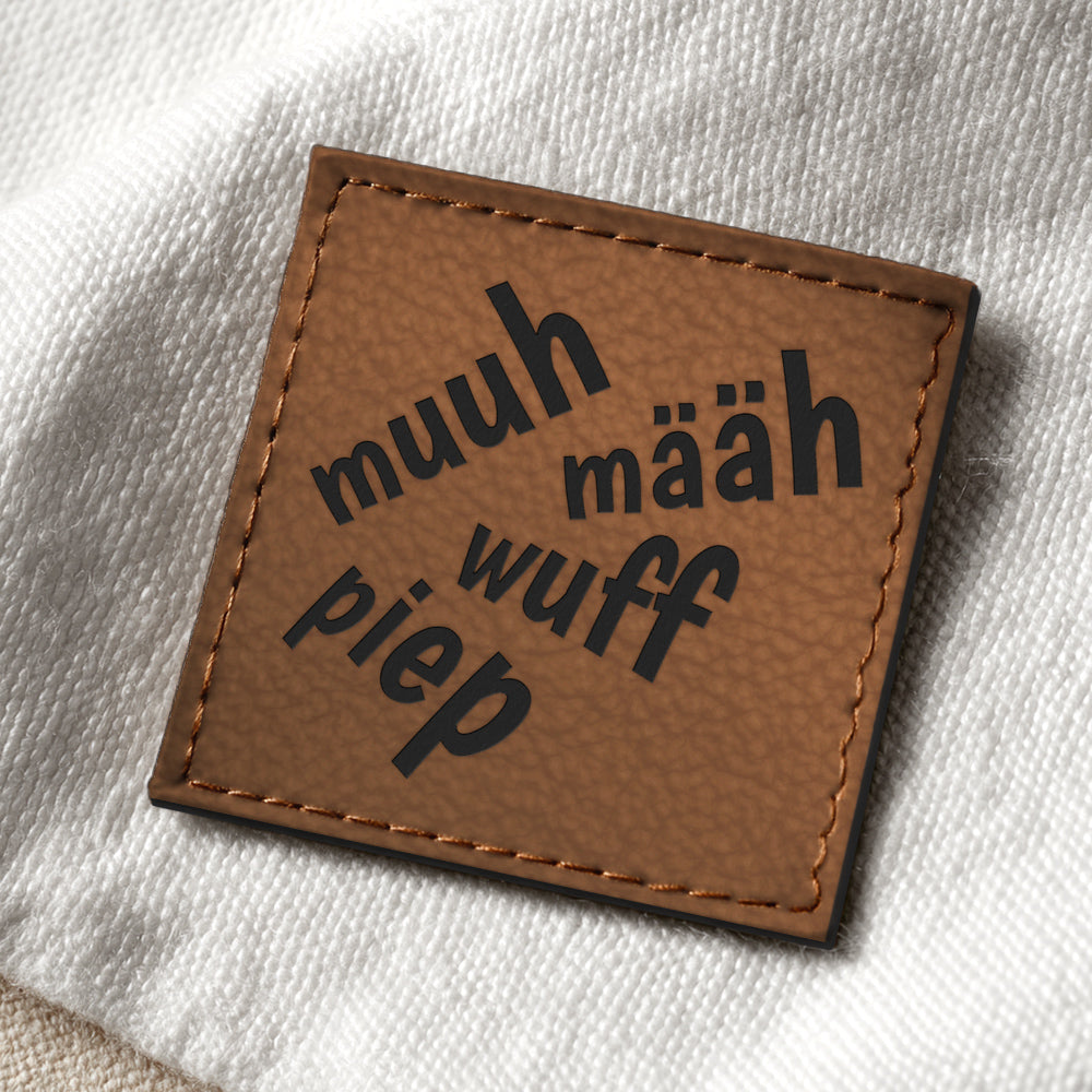 muuh määh wuff piep