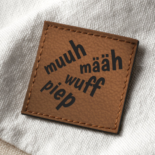 muuh määh wuff piep