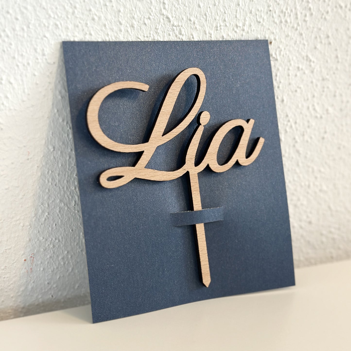 Caketopper Schriftzug "Paris"