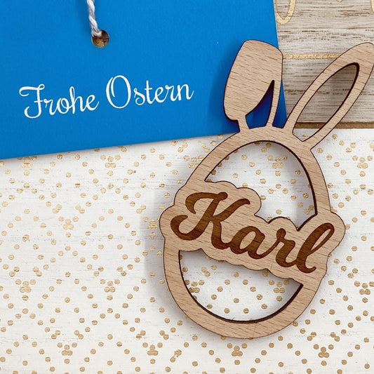 Osterohren personalisiert