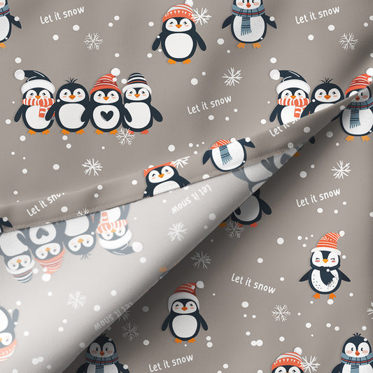 Exklusivdesign "PINGUIN FRIENDS" terra