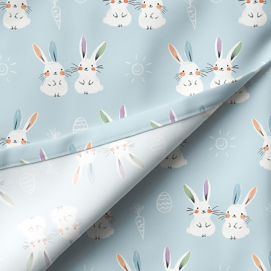 Non-exklusives Design "PASTELLKREIDE-HASEN"