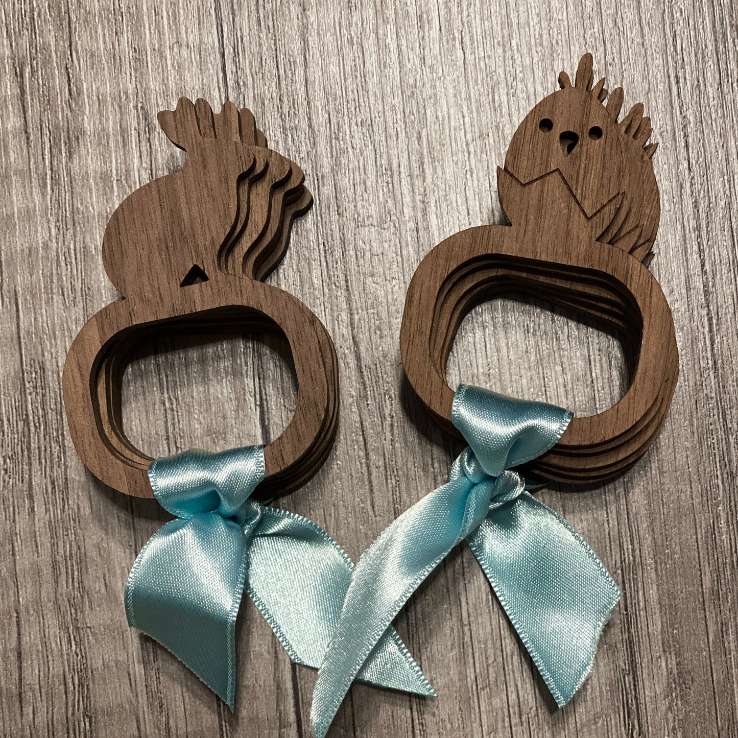 Serviettenringe "Küken" 6er-Set