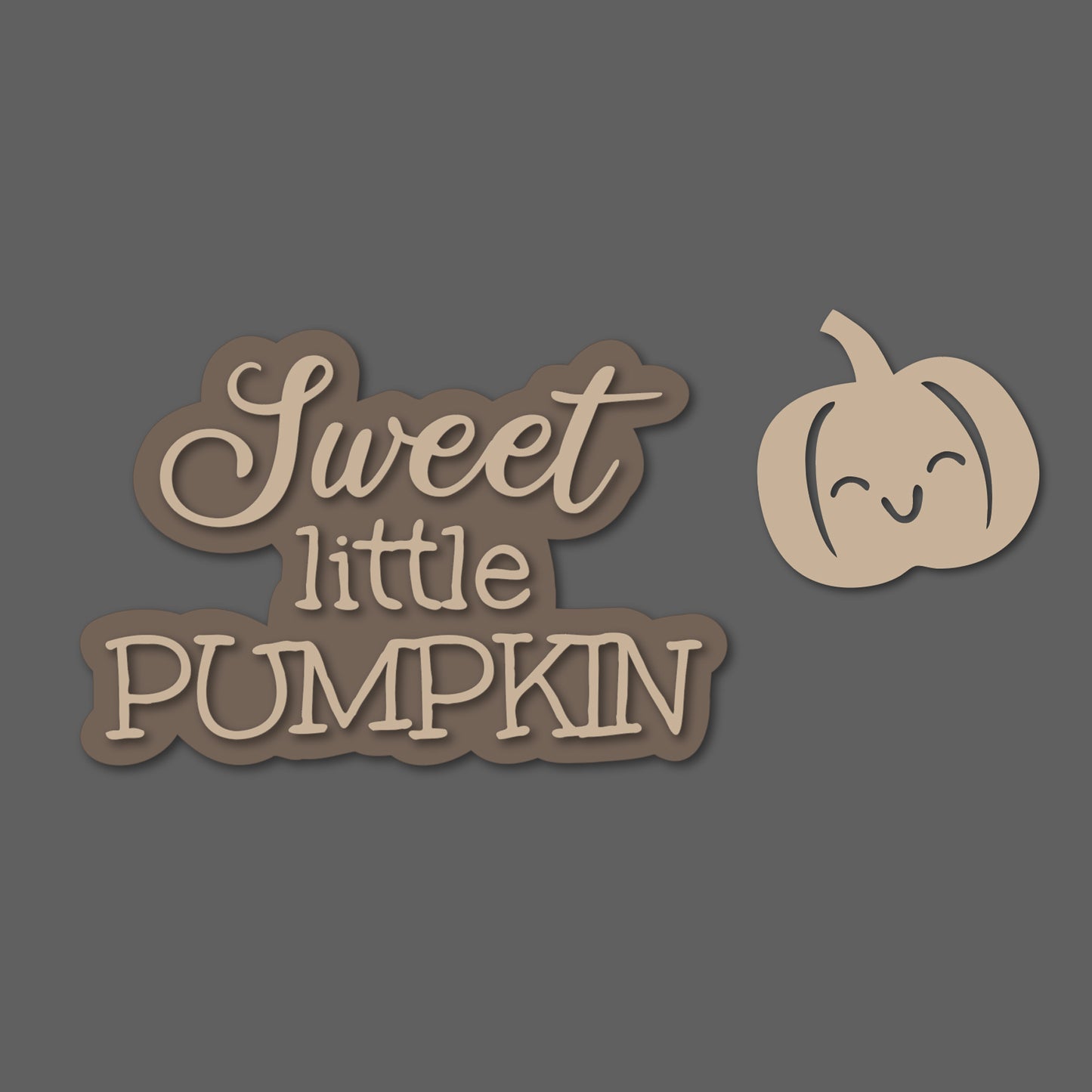 Flatlay Deko Set M "Sweet little Pumpkin"