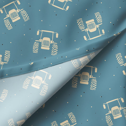 Exklusivdesign "TRAKTOR SILHOUETTE" Petrol