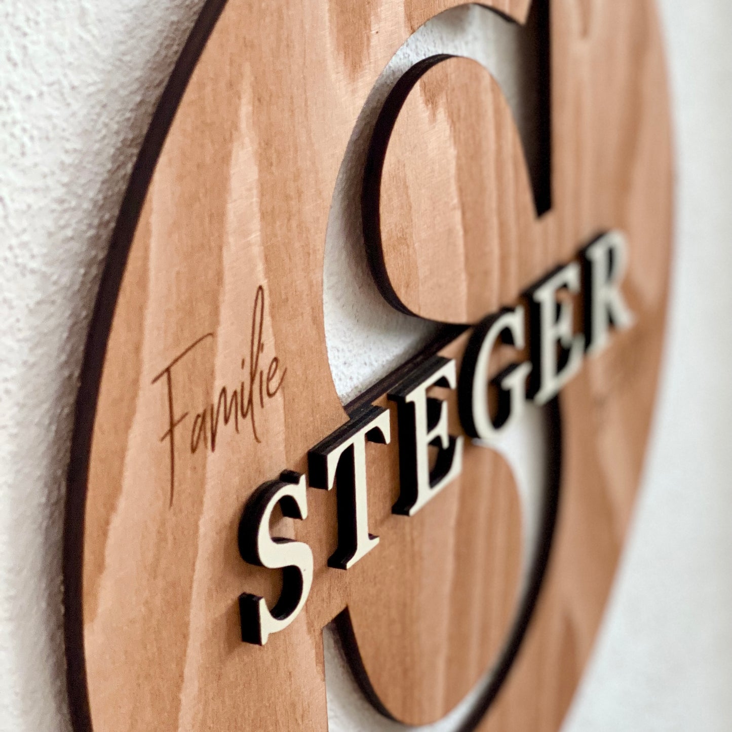 Türschild "Steger"